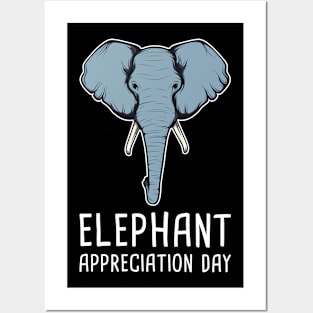 Celebrating Elephant Appreciation Day T-Shirt Posters and Art